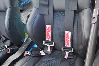 Simpson Racing 5-Point Camlock Twist Bolt-In Seat Belt